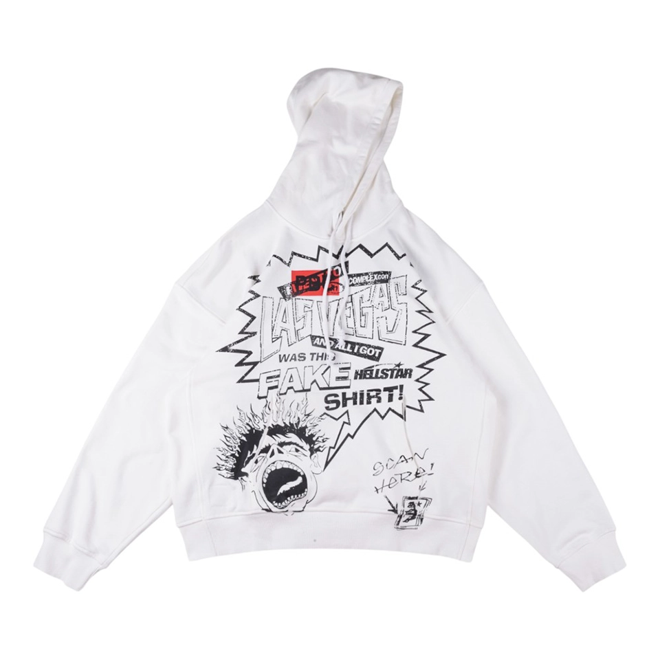 Hellstar Studios Las Vegas Comic Print Hoodie