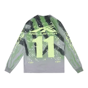 Hellstar Studios Moto Cross Tie-Dye Shirt