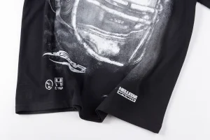 Hellstar Studios “NO GUTS NO GLORY” Flame Helmet T-shirt12