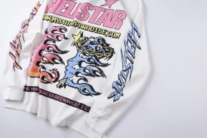 Hellstar Studios Online Pixel Fire Graphic Shirt1