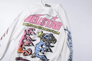Hellstar Studios Online Pixel Fire Graphic Shirt10