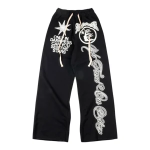Hellstar Studios Only In Darkness Graphic Black Pants