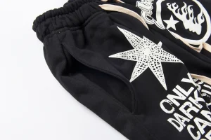 Hellstar Studios Only In Darkness Graphic Black Pants7