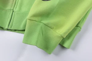 Hellstar Studios RECORDS Neon Green Graphic Hoodie11