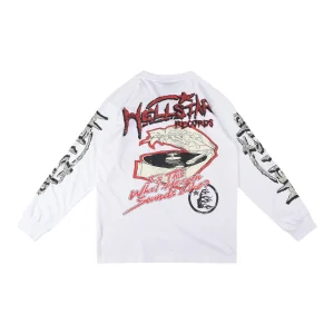 Hellstar Studios Records Dragon Vinyl Graphic Shirt