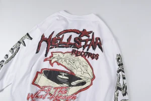 Hellstar Studios Records Dragon Vinyl Graphic Shirt6