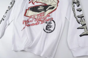Hellstar Studios Records Dragon Vinyl Graphic Shirt8