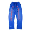 Hellstar Studios Red Logo Gradient Blue Sweatpants