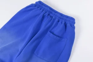 Hellstar Studios Red Logo Gradient Blue Sweatpants2