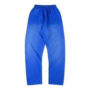 Hellstar Studios Red Logo Gradient Blue Sweatpants