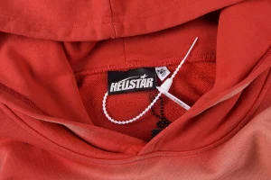 Hellstar Studios Red Washed Hoodie6