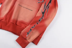 Hellstar Studios Red Washed Hoodie9