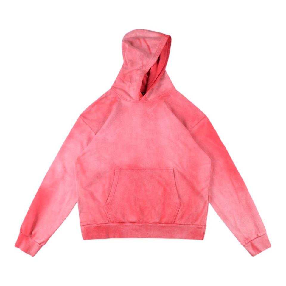 Hellstar Studios Sample Blank Washed Pink Hoodie
