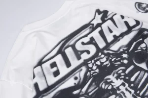 Hellstar Studios Skeleton Graphic Oversized Shirt2