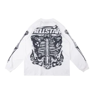 Hellstar Studios Skeleton Graphic Oversized Shirt