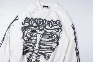 Hellstar Studios Skeleton Graphic Oversized Shirt6