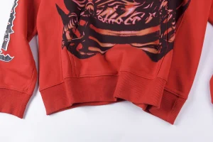 Hellstar Studios Skull Flame Vintage Hoodie11