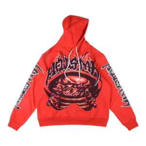 Hellstar Studios Skull Flame Vintage Hoodie