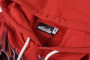 Hellstar Studios Skull Flame Vintage Hoodie6