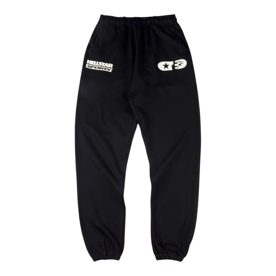 Hellstar Studios Sports Logo Black Sweatpants