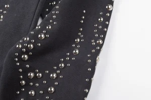 Hellstar Studios Studded Flames Hoodie11
