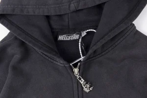 Hellstar Studios Studded Flames Hoodie9