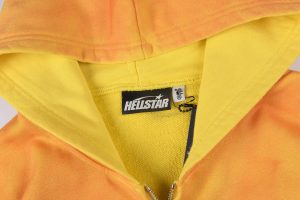 Hellstar Studios Sun Zip Orange Hoodie6