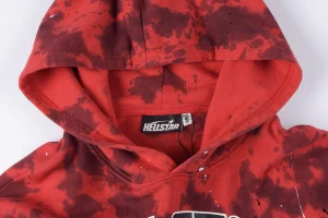 Hellstar Studios Tie-Dye Skull Logo Sports Hoodie5