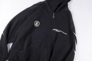 Hellstar Studios Vintage Logo Graphic Washed Hoodie11