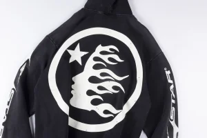 Hellstar Studios Vintage Logo Graphic Washed Hoodie12