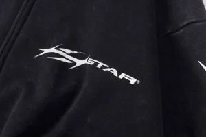 Hellstar Studios Vintage Logo Graphic Washed Hoodie9