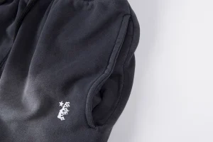 Hellstar Studios Washed Black Sweatpants1