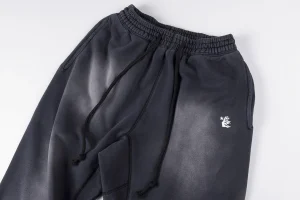 Hellstar Studios Washed Black Sweatpants2