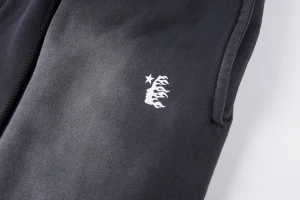Hellstar Studios Washed Black Sweatpants3