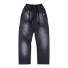 Hellstar Studios Washed Black Sweatpants