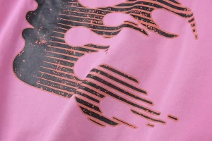 Hellstar Studios Washed Pink Graphic Pullover Hoodie2