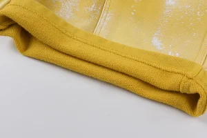 Hellstar Studios Yellow Bleach-Dyed Cargo Shorts10