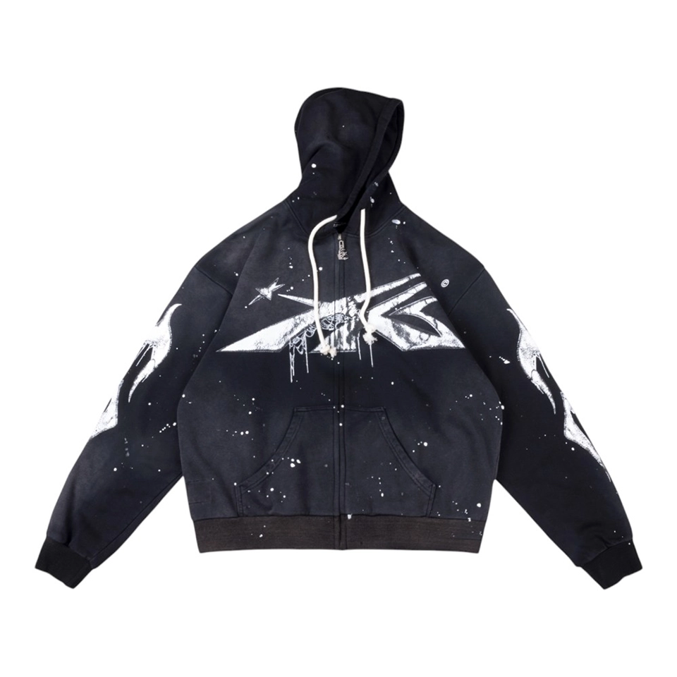 Hellstar Studios Zip Up Hoodie