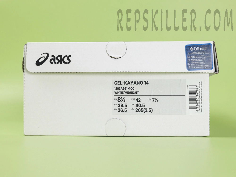 JJJJound x ASICS Gel Kayano 14 ‘White Midnight Navy’