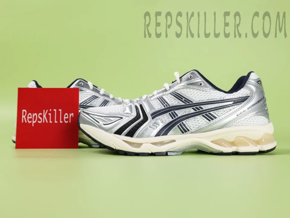 JJJJound x ASICS Gel Kayano 14 ‘White Midnight Navy’