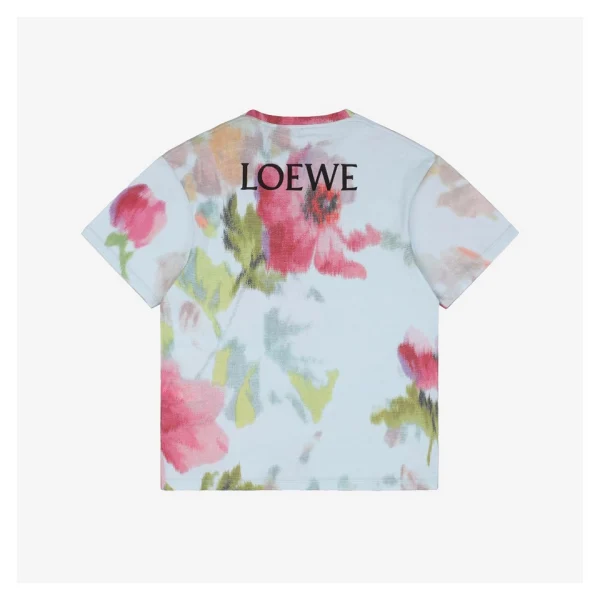 L All-Over Floral Print T-shirt