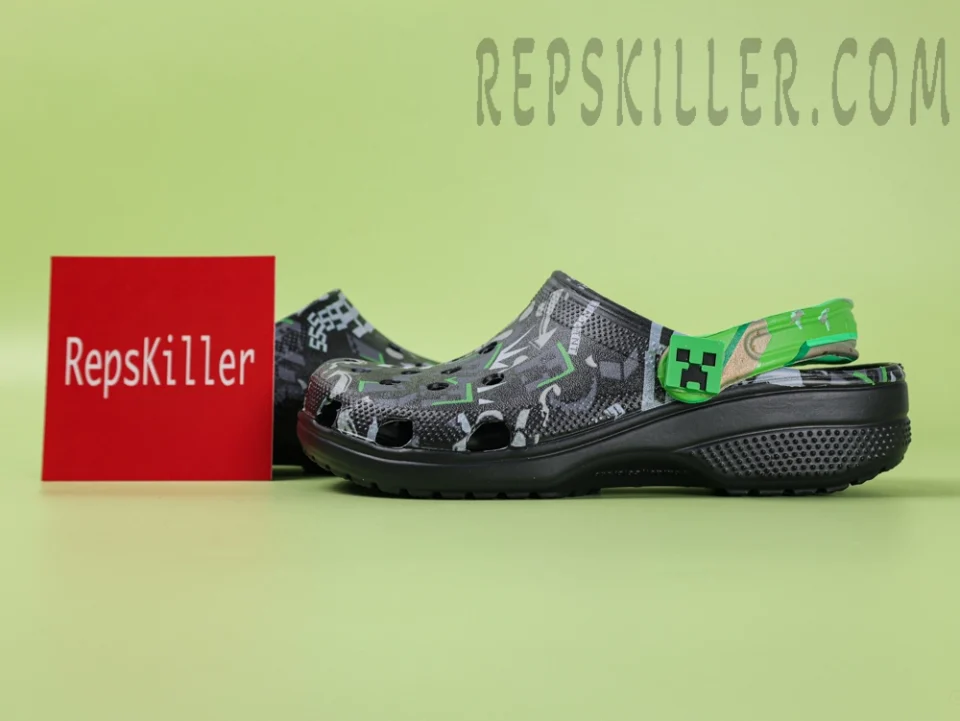 Minecraft x Classic Clog Black/Multi