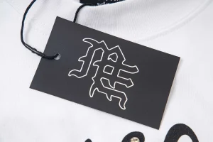 Mixed Emotion Angel Script Shirt White