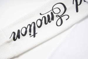 Mixed Emotion Angel Script Shirt White