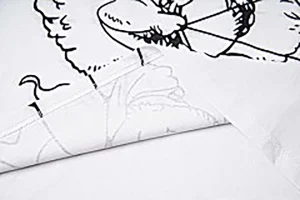 Mixed Emotion Angel Script Shirt White