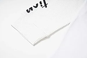 Mixed Emotion Angel Script Shirt White