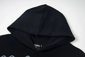 Mixed Emotion Marble Vision Black Hoodie13