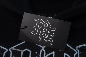 Mixed Emotion Marble Vision Black Hoodie2