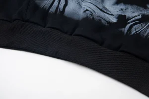 Mixed Emotion Marble Vision Black Hoodie4