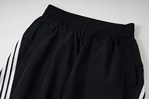 Mixed Emotion Rose Crest Track Pants Black